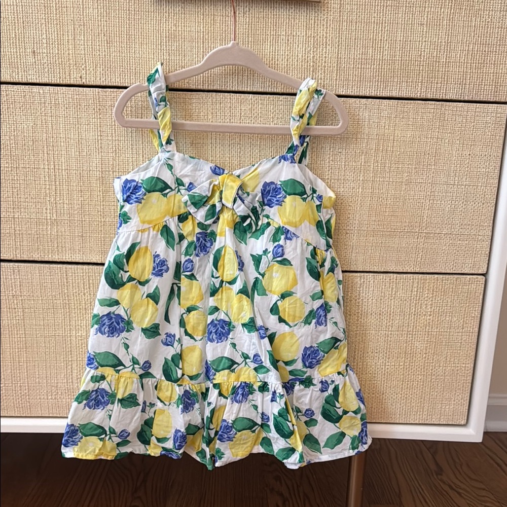 Floral Lemon Print Janie & Jack Dress 18-24 Months